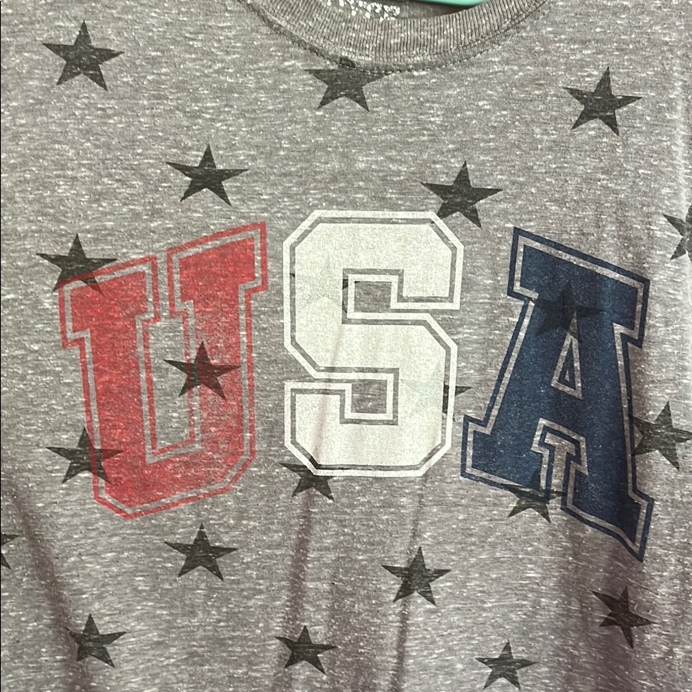 Gray Star Pattern Shirt - Picture 3 of 5
